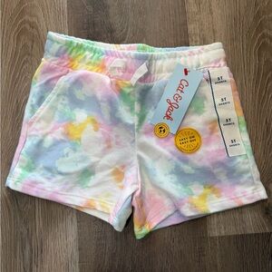 Cat & Jack Pastel Tie-Dye Kids Shorts